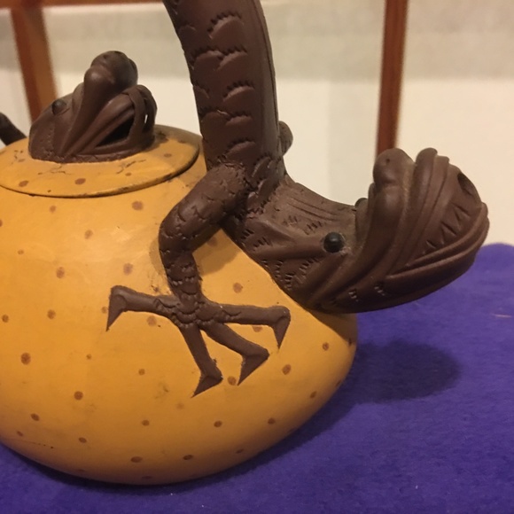 Handmade signed. Other - Handmade Chinese Dragon Teapot with Artist Chop Stamp.  Excellent condition.